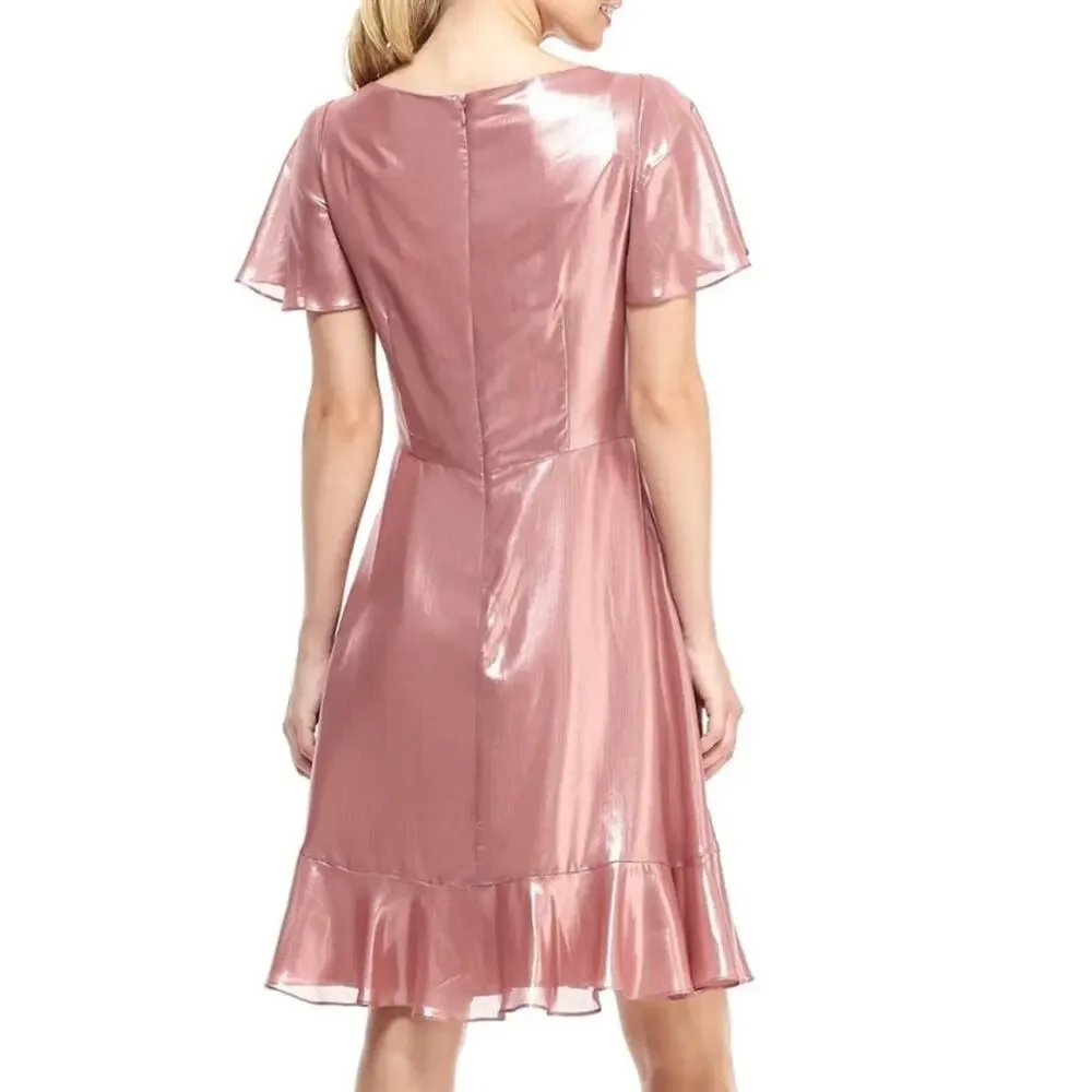 Gal Meets Glam | Callista Cowl Neck Dress Sz 8